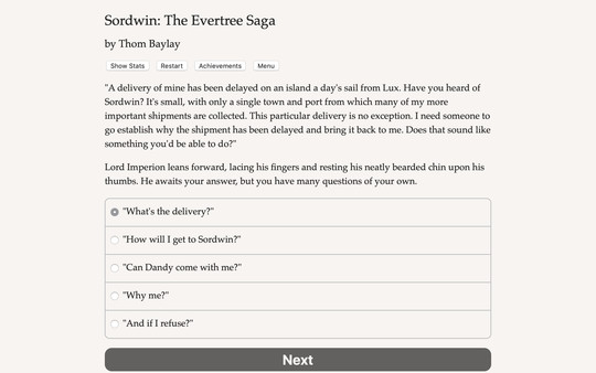 Sordwin: The Evertree Saga