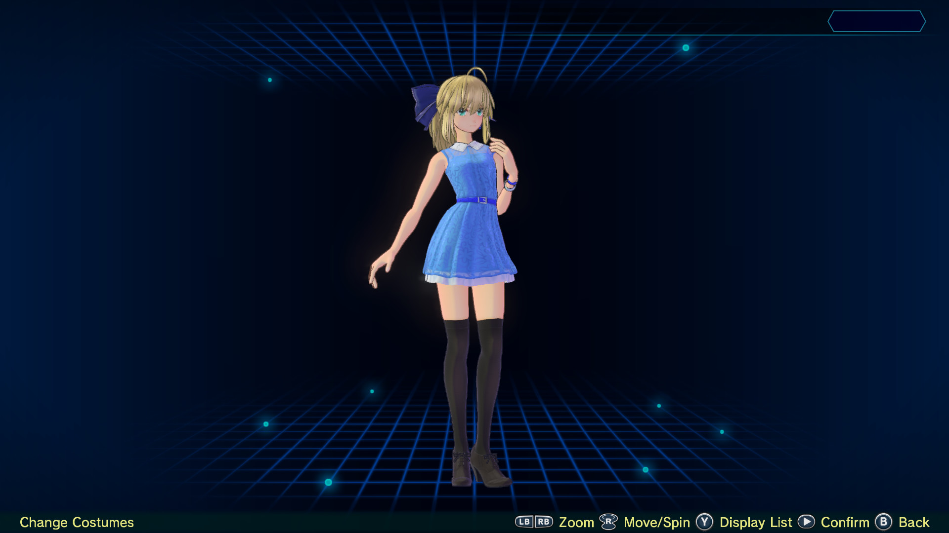 Fate/EXTELLA LINK - Sky Blue Dress Featured Screenshot #1