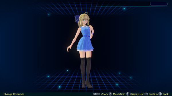 Fate/EXTELLA LINK - Sky Blue Dress for steam