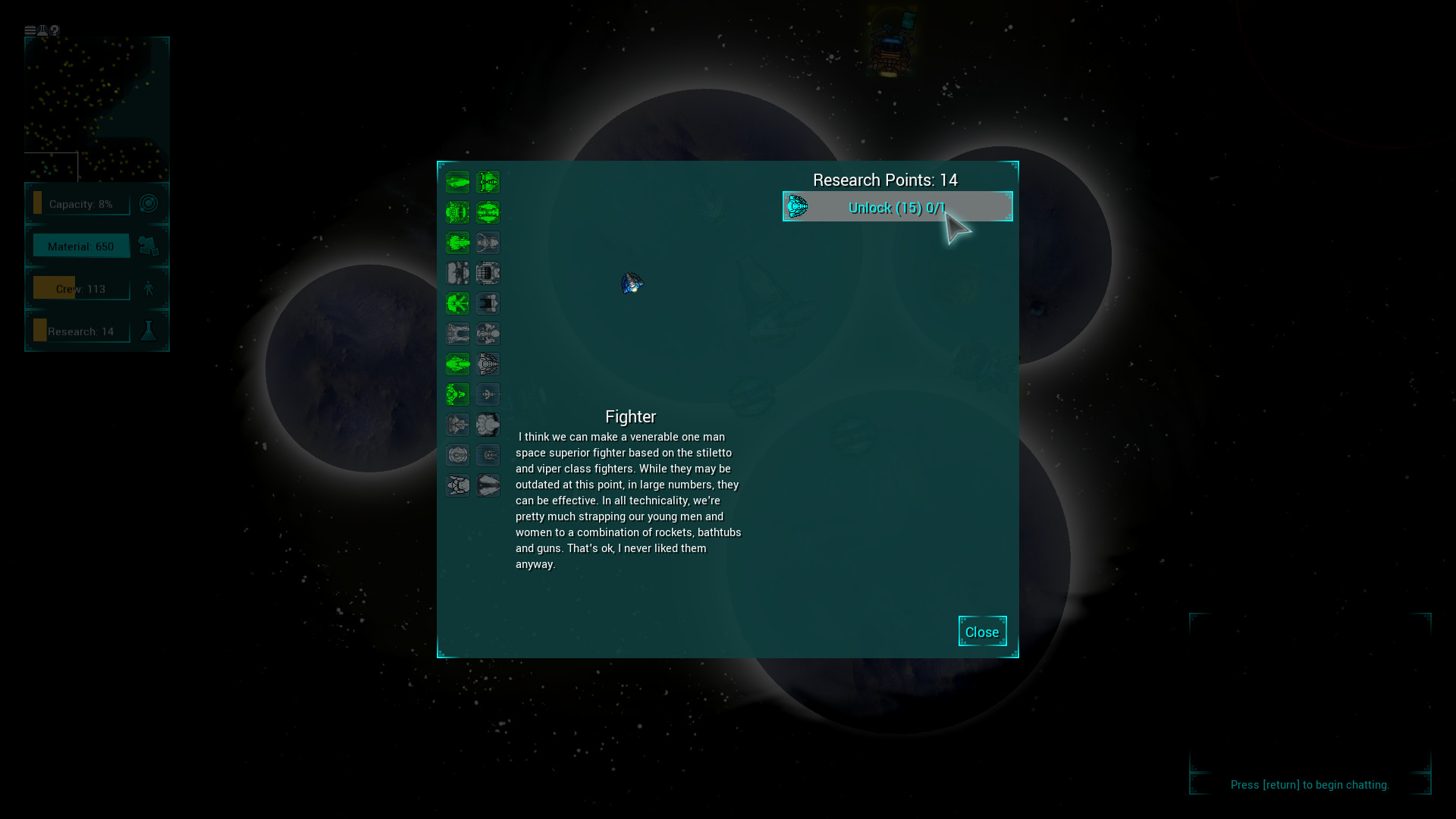 RogueCraft Squadron Demo #9