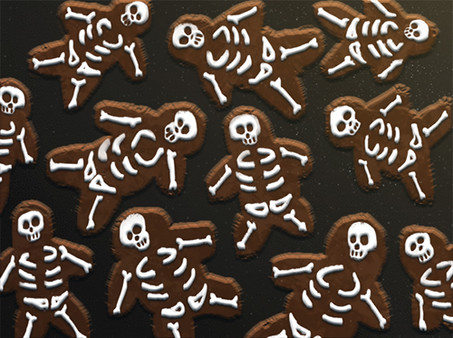 Skeleton cookies
