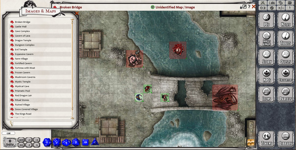 скриншот Fantasy Grounds - Dungeons & Dragons Tactical Maps Reincarnated 0