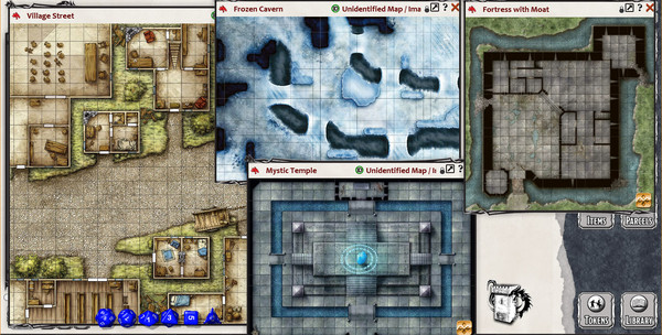 скриншот Fantasy Grounds - Dungeons & Dragons Tactical Maps Reincarnated 3