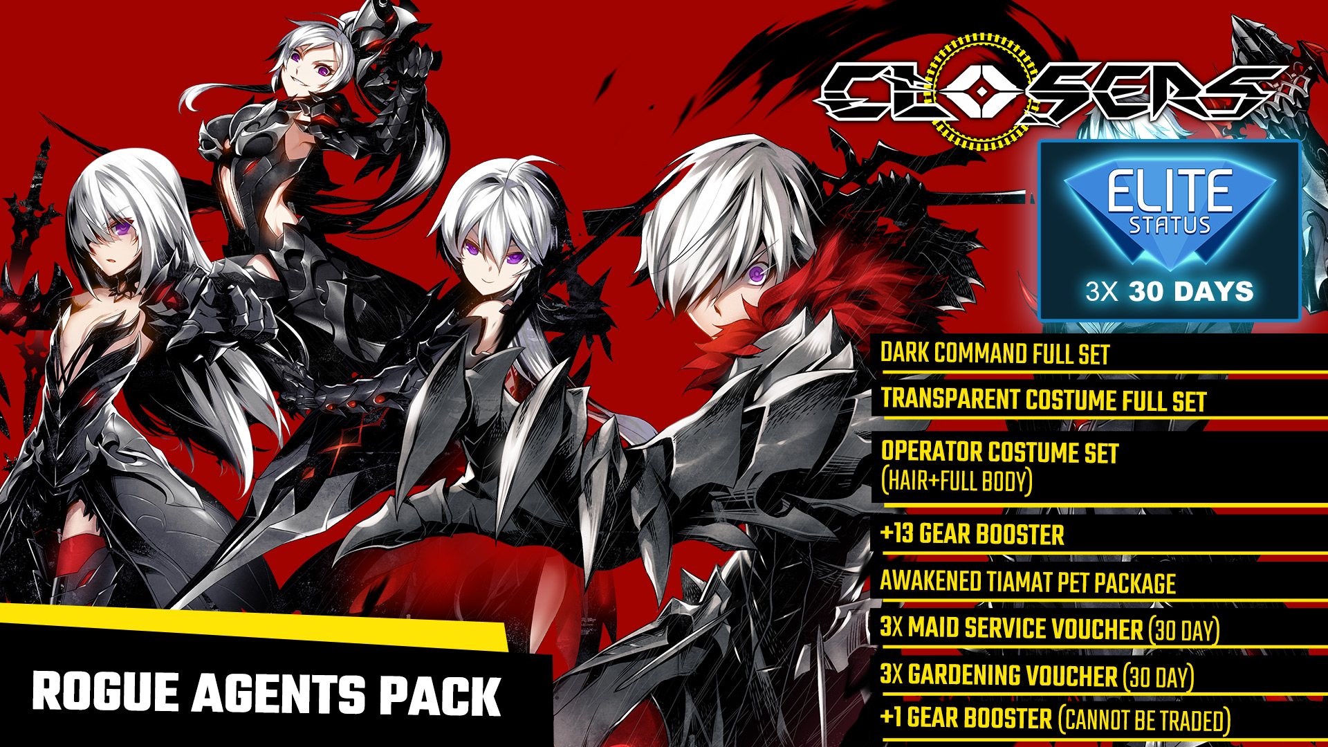Closers: Rogue Agents Pack Featured Screenshot #1
