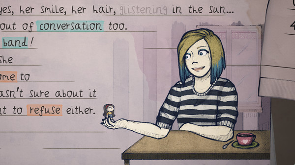 Screenshot of Letters - a written adventure