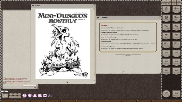 скриншот Fantasy Grounds - Mini-Dungeon Monthly #1 (5E) 1