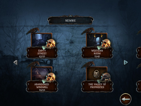 Mystery Solitaire The Black Raven Screenshot