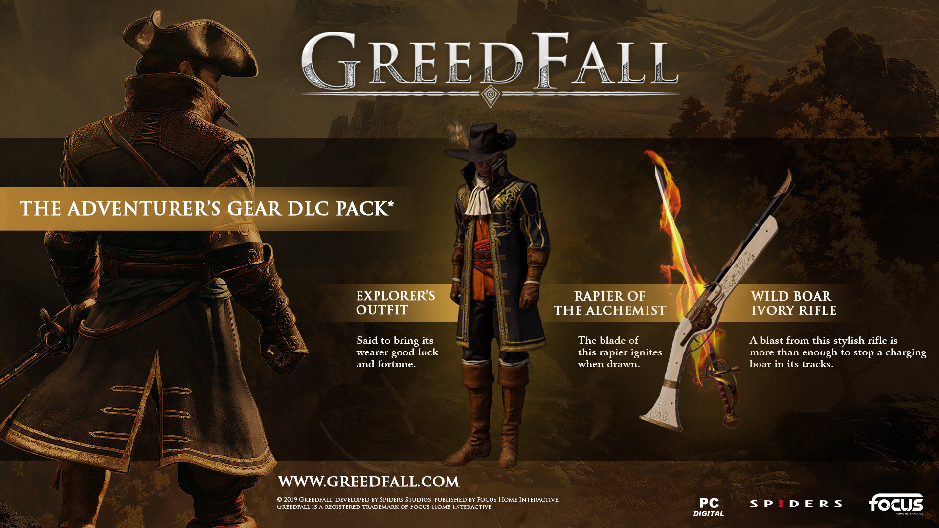 GreedFall – Adventurer’s Gear DLC Resimleri 