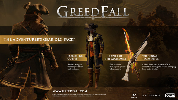 скриншот GreedFall – Adventurer's Gear DLC 0