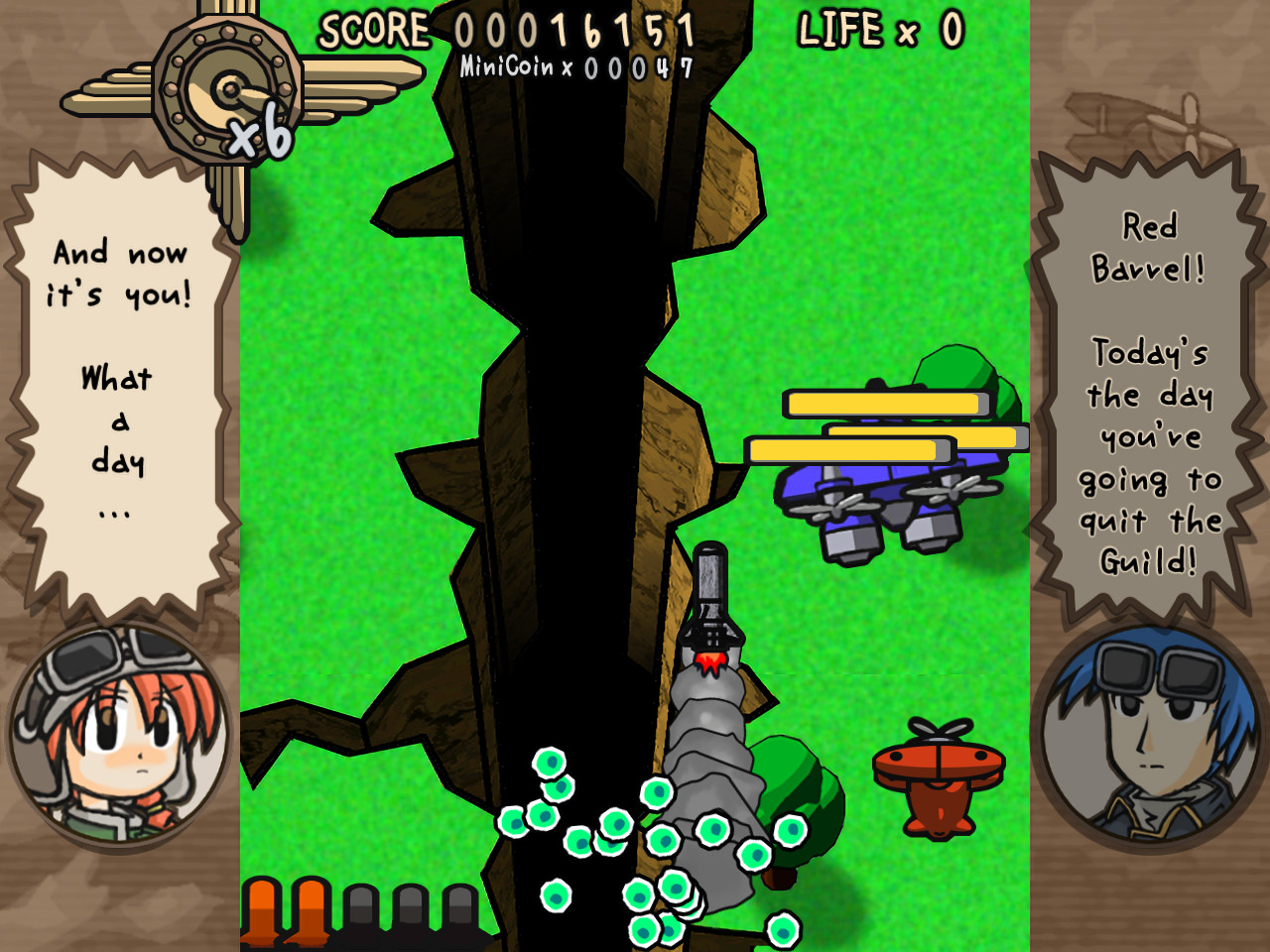 Flying Red Barrel - The Diary of a Little Aviator screenshot 1