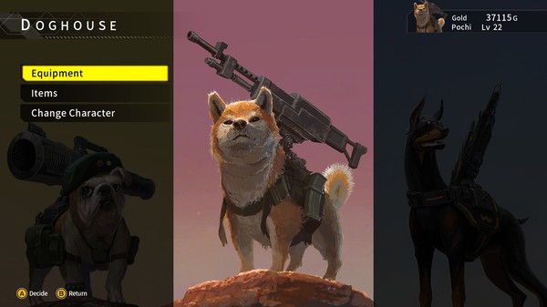 Screenshot of METAL DOGS