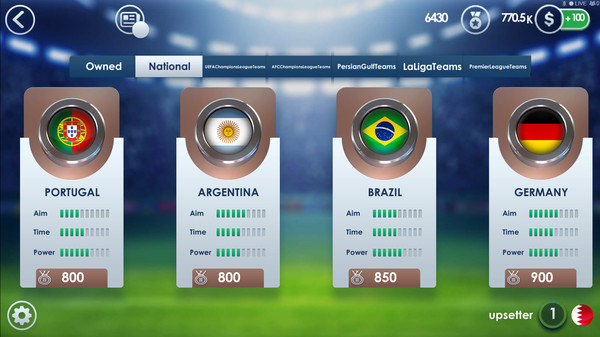 скриншот PC Futbol Stars 3