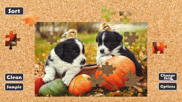 скриншот Jigsaw Masterpieces : Cute Lovely Dogs 1