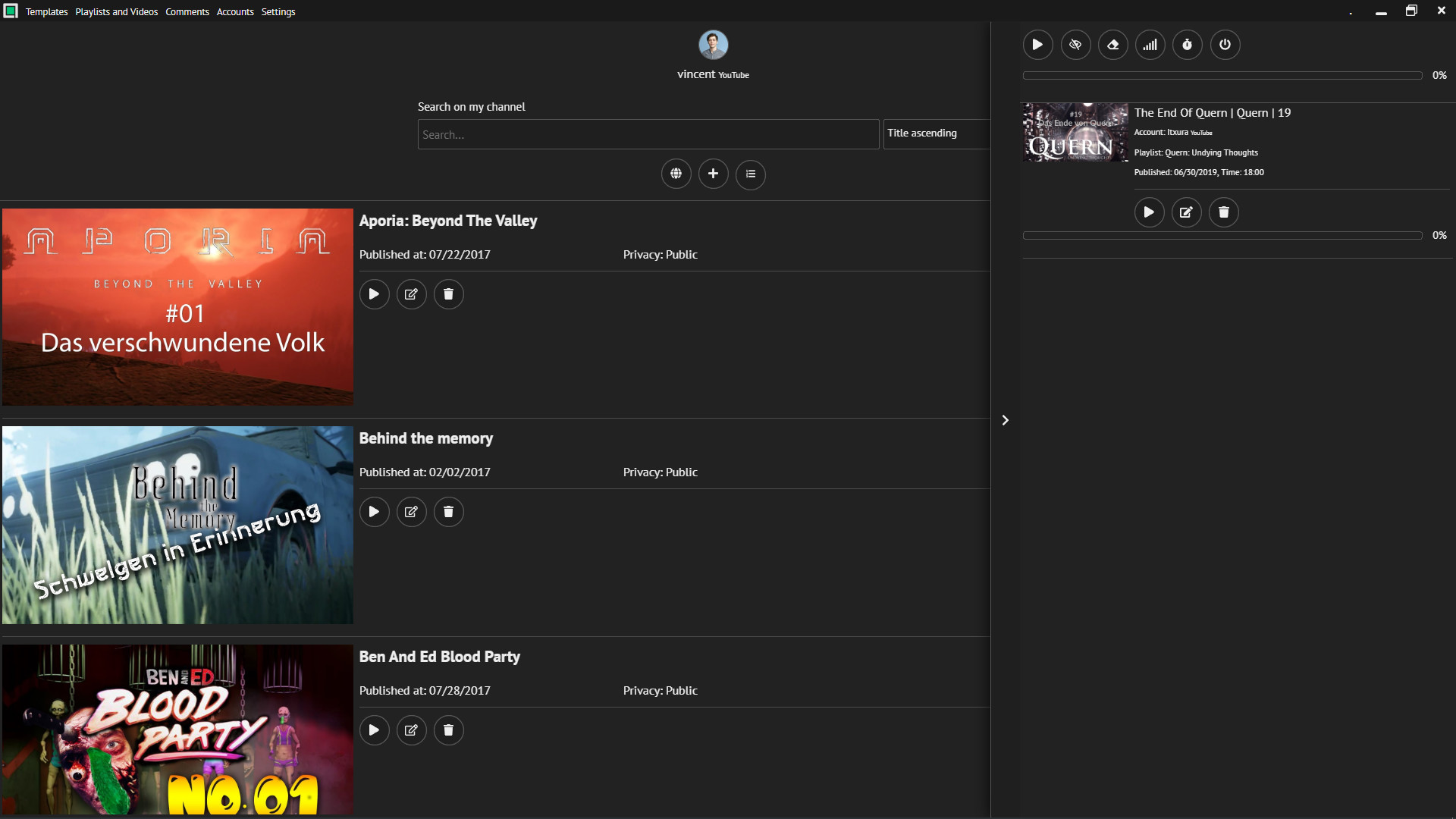 YouTube Center Demo #6