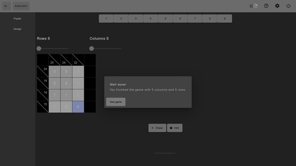 Kakuro game for windows Pc 1