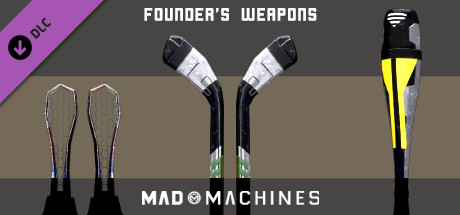 Mad Machines: Founder's Weapons pack banner