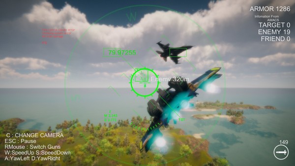 скриншот Massive Air Combat 0