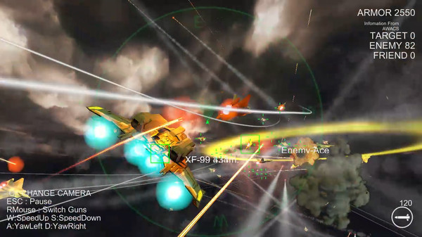 скриншот Massive Air Combat 1