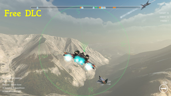 скриншот Massive Air Combat 3