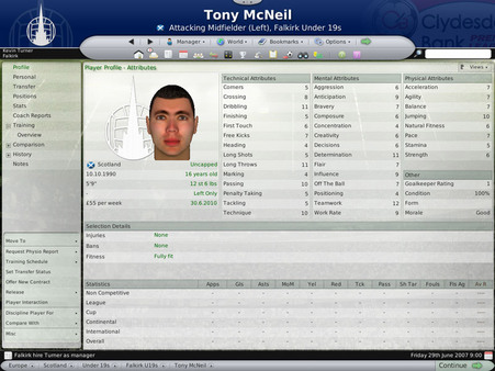 скриншот Worldwide Soccer Manager 2008 0