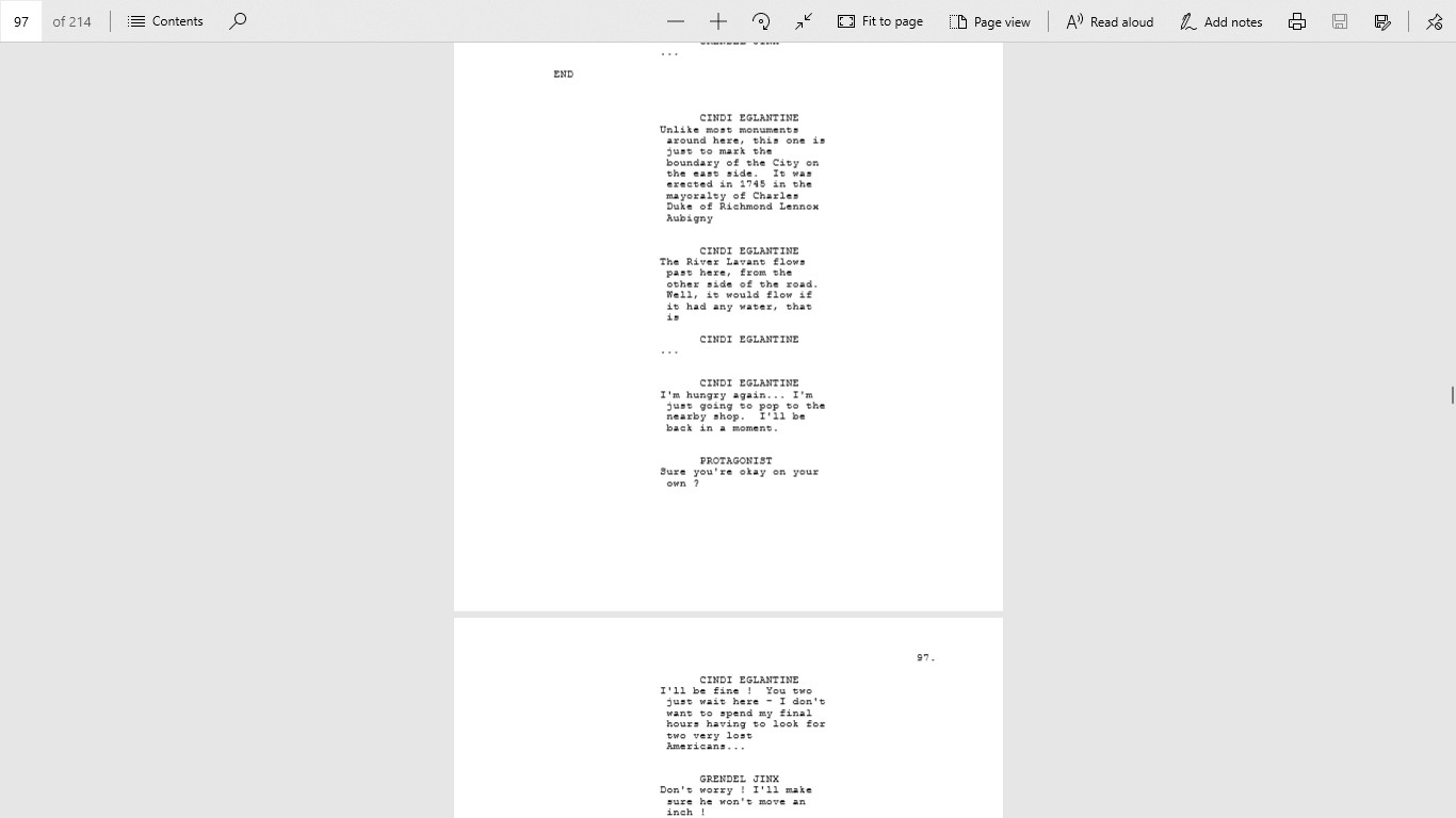 Welcome To... Chichester 3: Script screenshot thumbnail screenshot 4