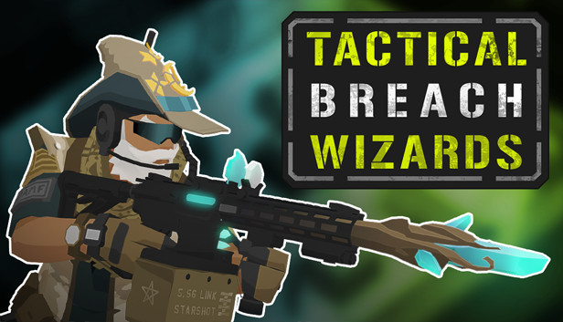 Capsule Grafik von "Tactical Breach Wizards", das RoboStreamer für seinen Steam Broadcasting genutzt hat.
