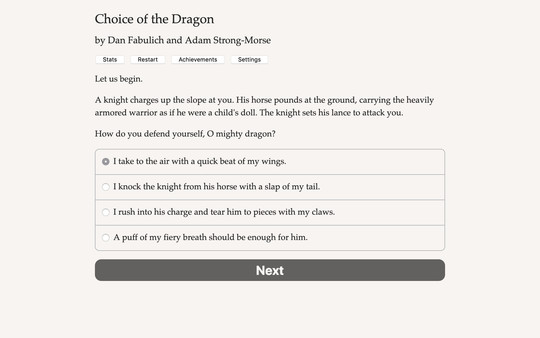 скриншот Choice of the Dragon 0