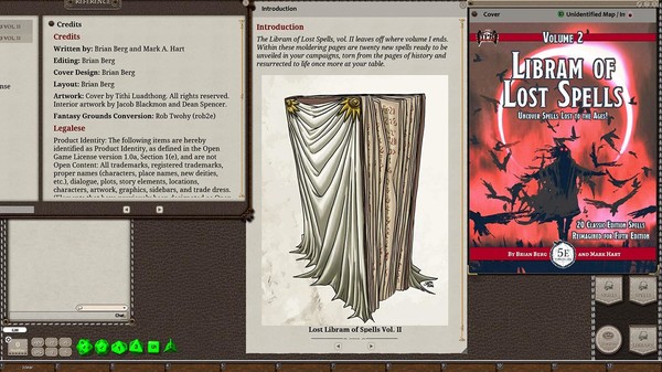 Fantasy Grounds - Libram of Lost Spells, Volume 2 (5E) for steam Fantasy Grounds - Libram of Lost Spells, Volume 2 (5E) for steam