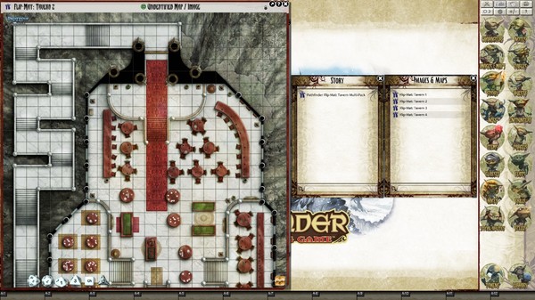 скриншот Fantasy Grounds - Pathfinder Flip-Mat: Tavern Multi-Pack (Map Pack) 3