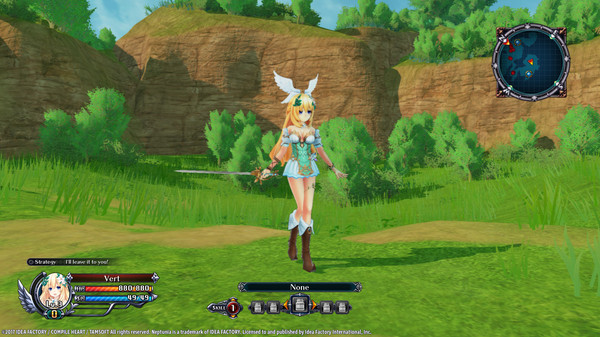 скриншот Cyberdimension Neptunia: 4 Goddesses Online - Goddess Angel Wing 4