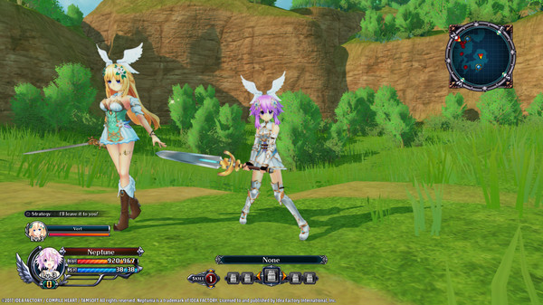 скриншот Cyberdimension Neptunia: 4 Goddesses Online - Goddess Angel Wing 5