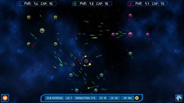 скриншот Asteroid Wars 2