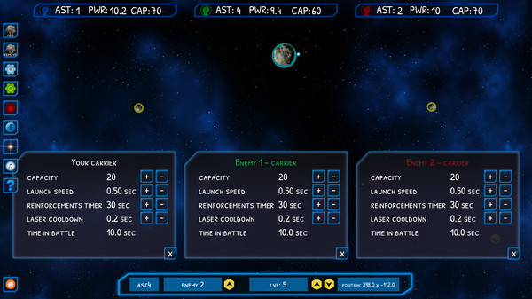 скриншот Asteroid Wars 4