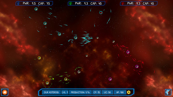 скриншот Asteroid Wars 3