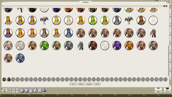 скриншот Fantasy Grounds - Creatures A-Z, Volume 8 (Token Pack) 1