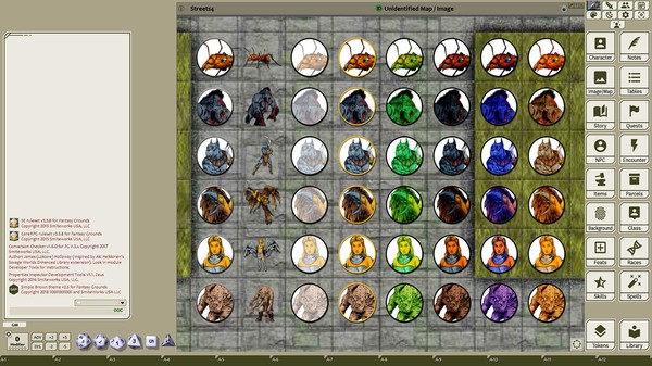 скриншот Fantasy Grounds - Creatures A-Z, Volume 8 (Token Pack) 3