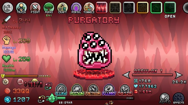 Idle Skilling game for windows Pc 1