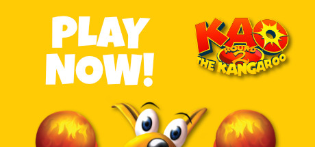 Steam header art for Kao the Kangaroo: Round 2