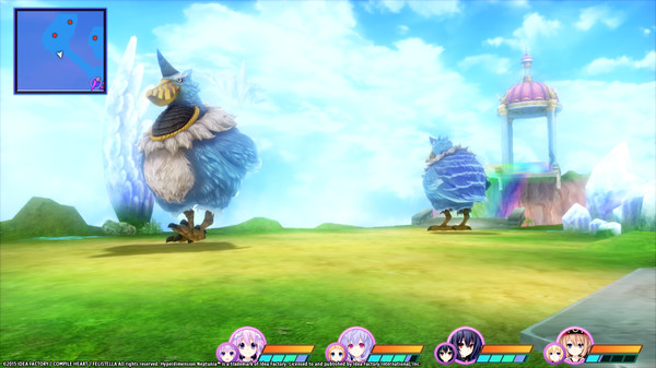скриншот Hyperdimension Neptunia Re;Birth3 Giant Island Dungeon 2