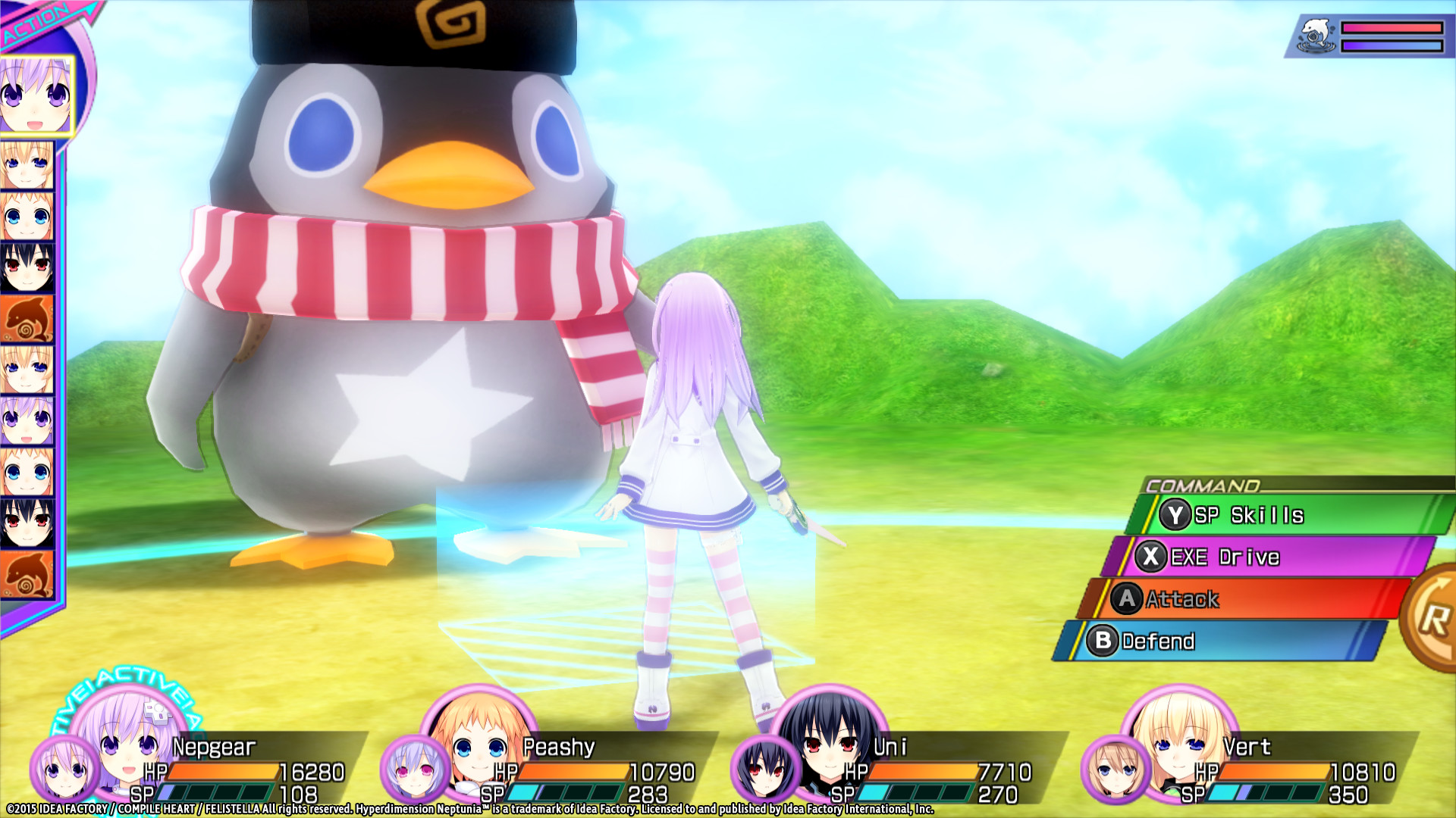 Hyperdimension Neptunia Re;Birth1 Peashy Battle Entry DLC, PC Steam  Downloadable Content