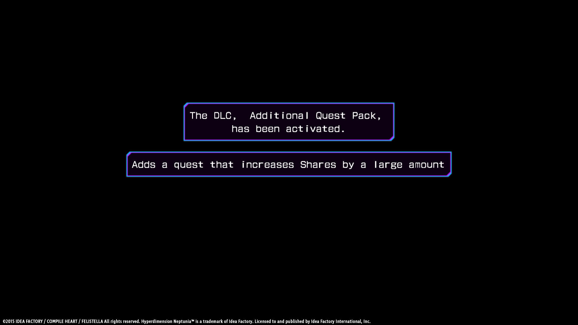 Hyperdimension Neptunia Re;Birth3 Shares Quests Featured Screenshot #1