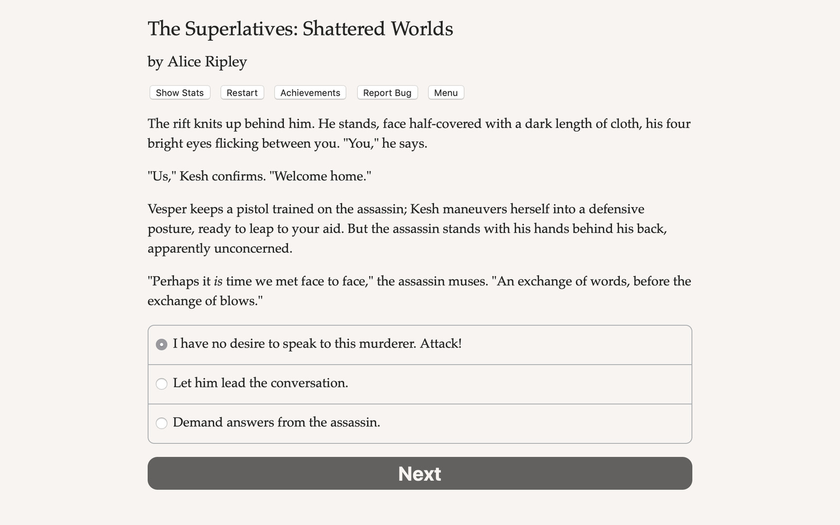 The Superlatives: Shattered Worlds Demo #0