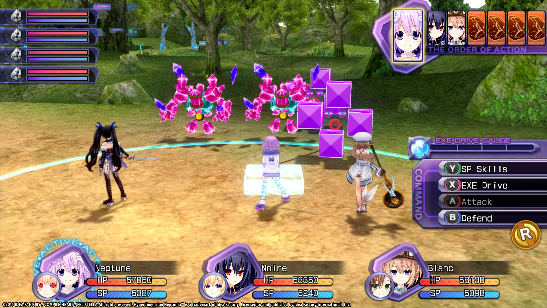 Hyperdimension Neptunia Re;Birth1 Peashy Battle Entry DLC, PC Steam  Downloadable Content