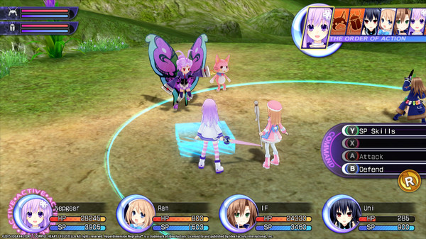 скриншот Hyperdimension Neptunia Re;Birth2 Lili Dungeon 5