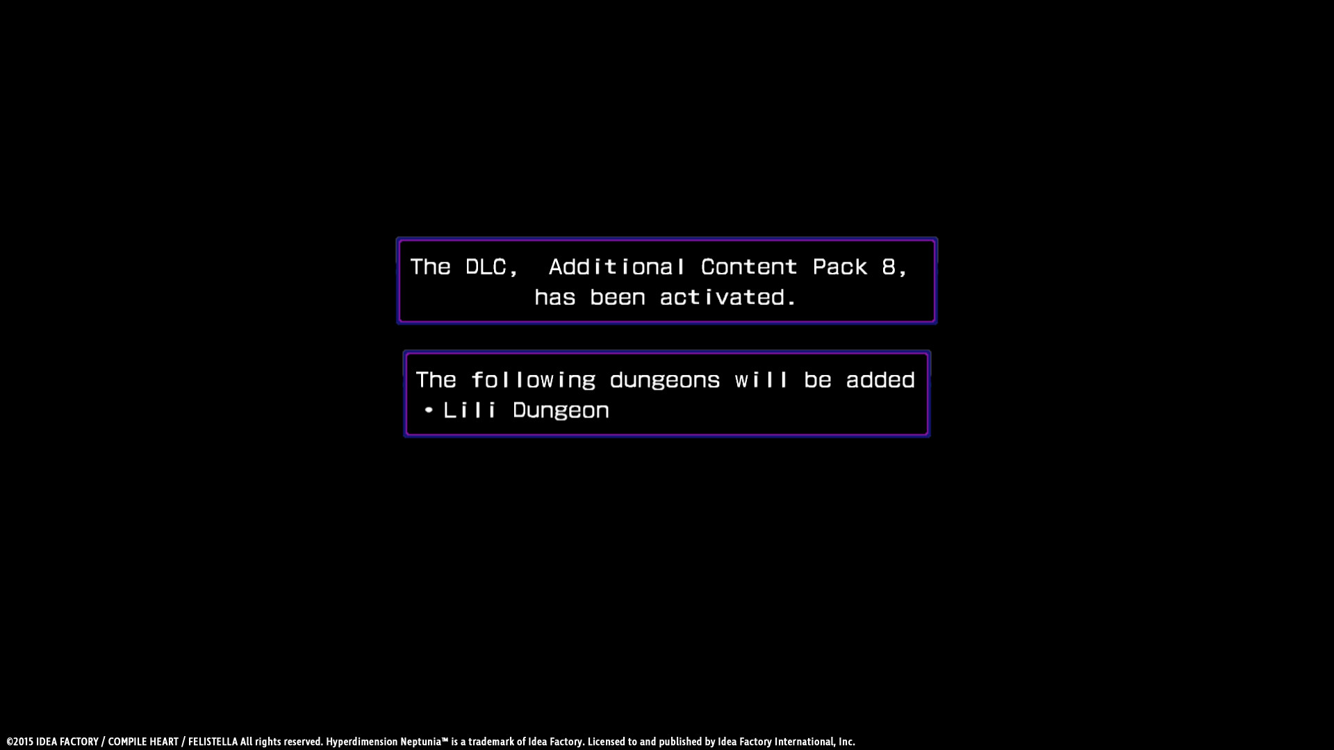 Hyperdimension Neptunia Re;Birth2 Lily-ad Dungeon Featured Screenshot #1