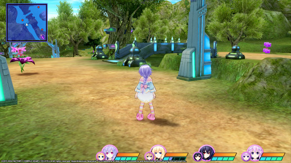 скриншот Hyperdimension Neptunia Re;Birth3 Lili Dungeon 5