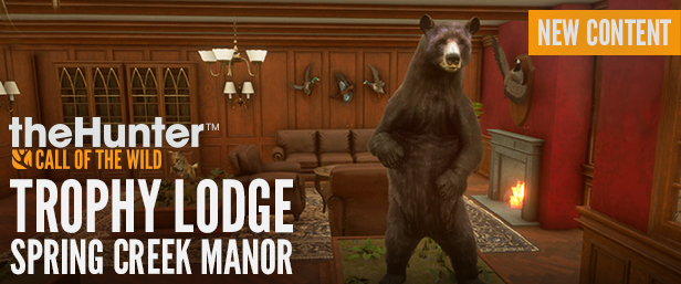 theHunter: Call of the Wild™ &#8211; Trophy Lodge Spring Creek Manor