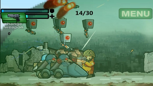 скриншот Assault of the Robots 0
