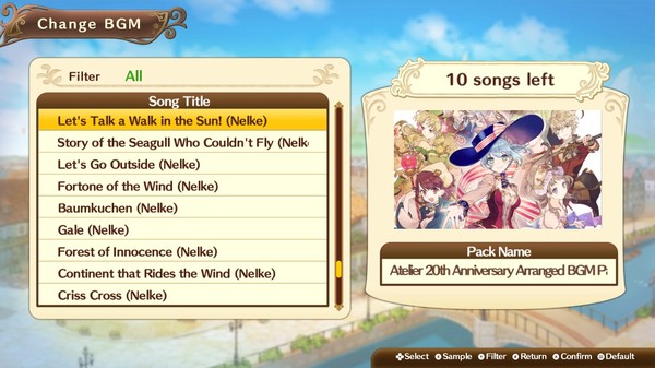 Nelke & the LA: Atelier 20th Anniversary Arranged BGM Pack for steam Nelke & the LA: Atelier 20th Anniversary Arranged BGM Pack for steam
