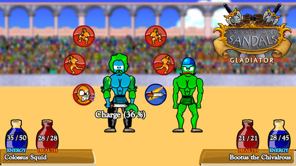 Screenshot of Swords and Sandals Classic Collection